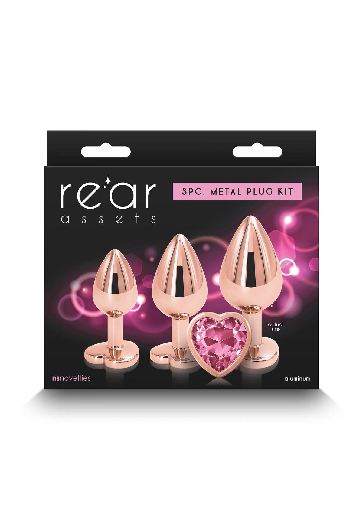 Bestel: Rear Assets Trainer Kit Heart by NS Novelties - bij Happytoys: de erotische sex webshop | liever Happy dan Easy ⭐⭐⭐⭐⭐