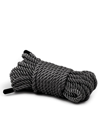 Bestel: Bondage Couture Rope by NS Novelties - bij Happytoys: de erotische sex webshop | liever Happy dan Easy ⭐⭐⭐⭐⭐ - Default Title - 18838 - BLACK