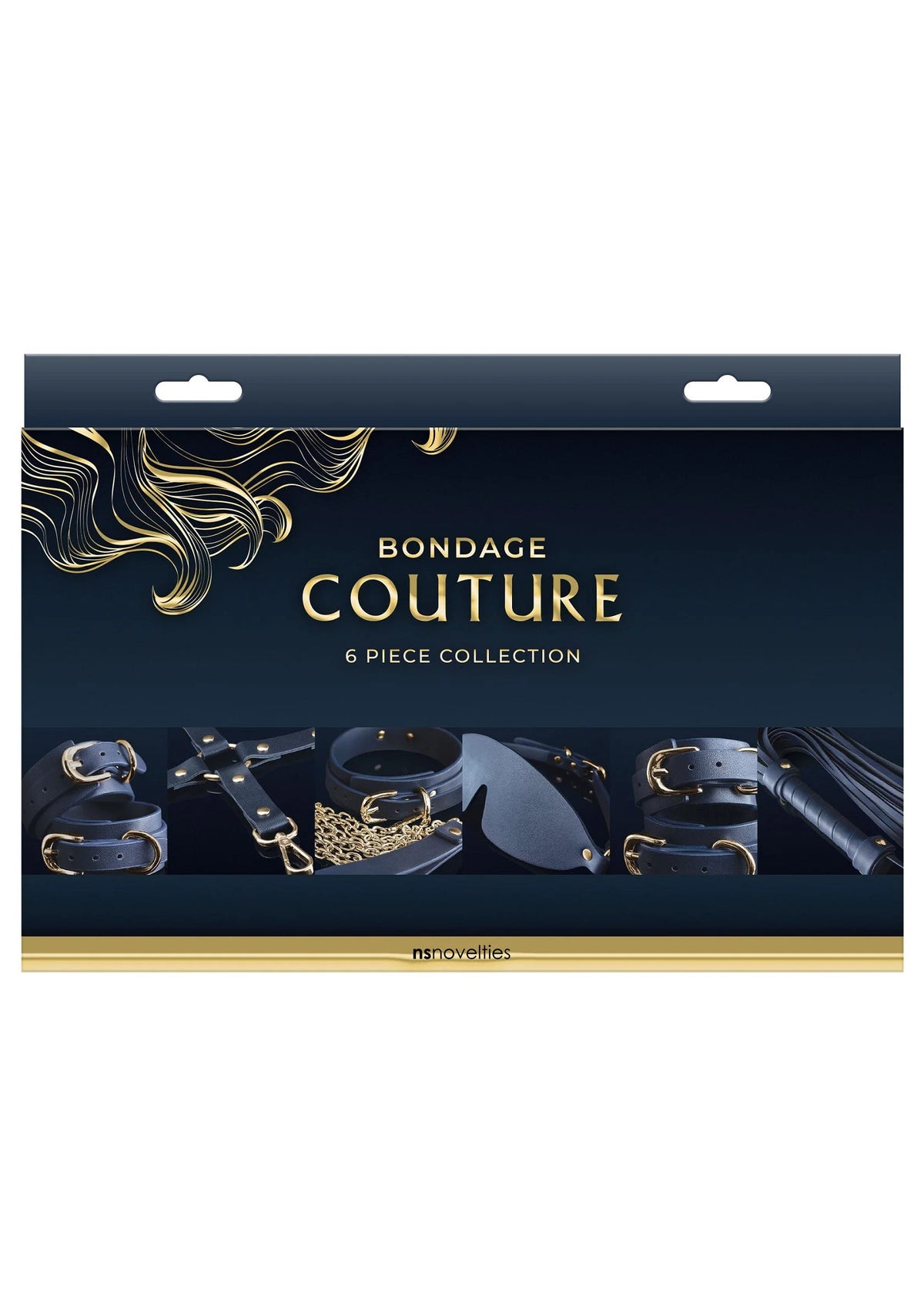 Bestel: Bondage Couture 6 Piece Kit by NS Novelties - bij Happytoys: de erotische sex webshop | liever Happy dan Easy ⭐⭐⭐⭐⭐
