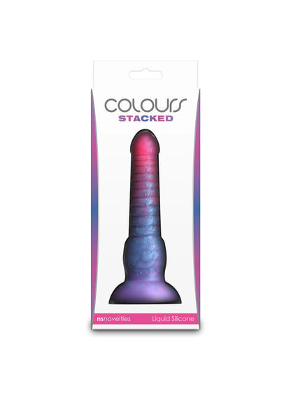 Bestel: Stacked 6 inch Dildo Red by NS Novelties - bij Happytoys: de erotische sex webshop | liever Happy dan Easy ⭐⭐⭐⭐⭐