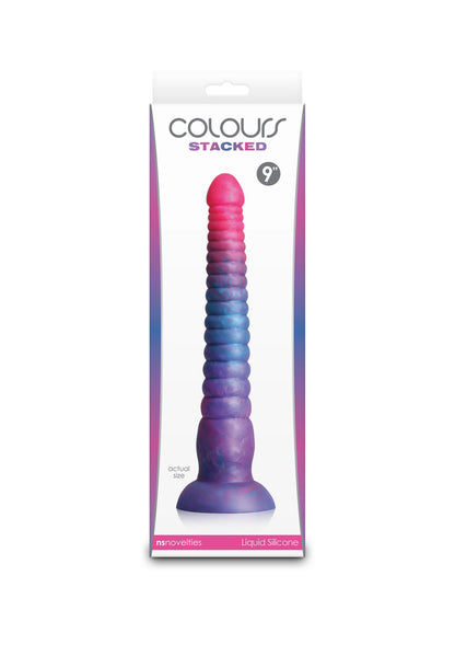 Bestel: Stacked 9 inch Dildo Red by NS Novelties - bij Happytoys: de erotische sex webshop | liever Happy dan Easy ⭐⭐⭐⭐⭐
