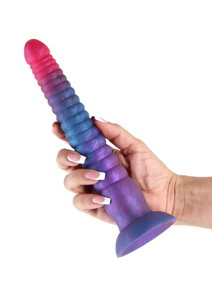 Bestel: Stacked 9 inch Dildo Blue by NS Novelties - bij Happytoys: de erotische sex webshop | liever Happy dan Easy ⭐⭐⭐⭐⭐