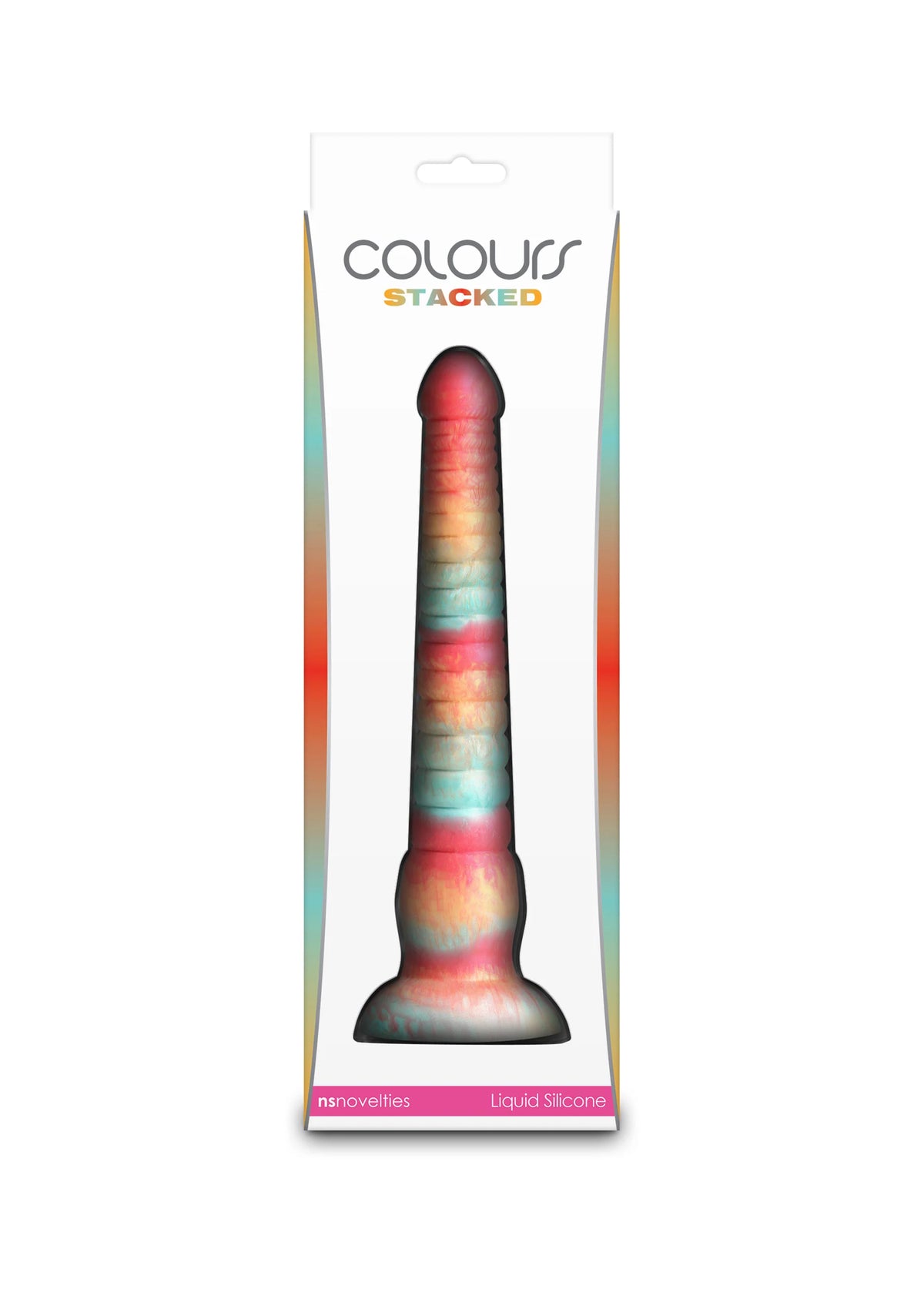 Bestel: Stacked 9 inch Dildo Red by NS Novelties - bij Happytoys: de erotische sex webshop | liever Happy dan Easy ⭐⭐⭐⭐⭐