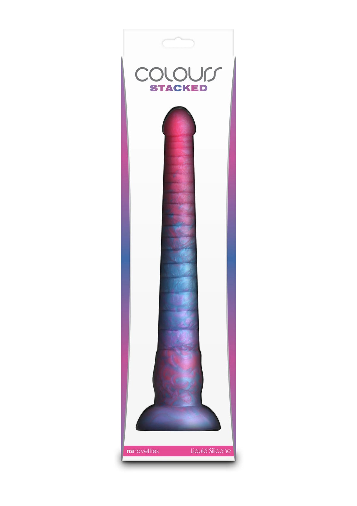 Bestel: Stacked 12 inch Dildo Red by NS Novelties - bij Happytoys: de erotische sex webshop | liever Happy dan Easy ⭐⭐⭐⭐⭐