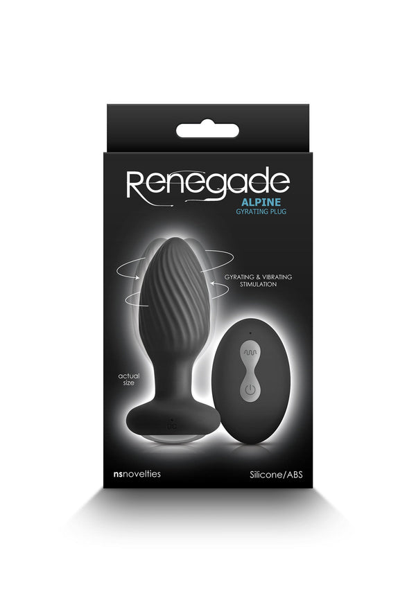 Bestel: Renegade Alpine Remote Buttplug by NS Novelties Renegade - bij Happytoys: de erotische sex webshop | liever Happy dan Easy ⭐⭐⭐⭐⭐