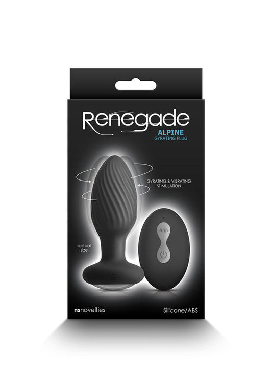 Bestel: Renegade Alpine Remote Buttplug by NS Novelties Renegade - bij Happytoys: de erotische sex webshop | liever Happy dan Easy ⭐⭐⭐⭐⭐