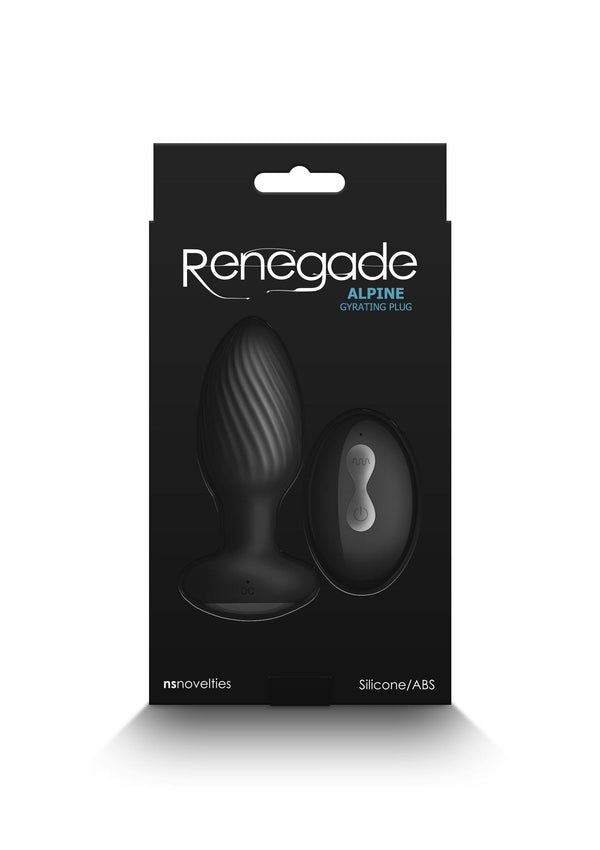 Bestel: Renegade Alpine Remote Buttplug by NS Novelties Renegade - bij Happytoys: de erotische sex webshop | liever Happy dan Easy ⭐⭐⭐⭐⭐