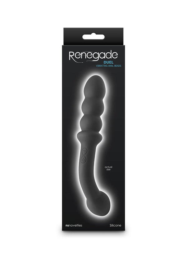 Bestel: Duel Butt Massager Butt Plug by NS Novelties Renegade - bij Happytoys: de erotische sex webshop | liever Happy dan Easy ⭐⭐⭐⭐⭐