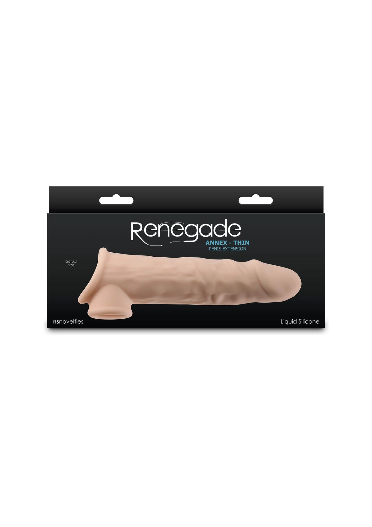 Bestel: Renegade Annex Thin Sleeve Black by NS Novelties - bij Happytoys: de erotische sex webshop | liever Happy dan Easy ⭐⭐⭐⭐⭐