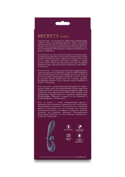 Bestel: Secrets Forte by NS Royalties - bij Happytoys: de erotische sex webshop | liever Happy dan Easy ⭐⭐⭐⭐⭐
