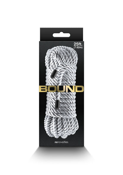Bestel: Bound Rope Silver by NS Novelties - bij Happytoys: de erotische sex webshop | liever Happy dan Easy ⭐⭐⭐⭐⭐