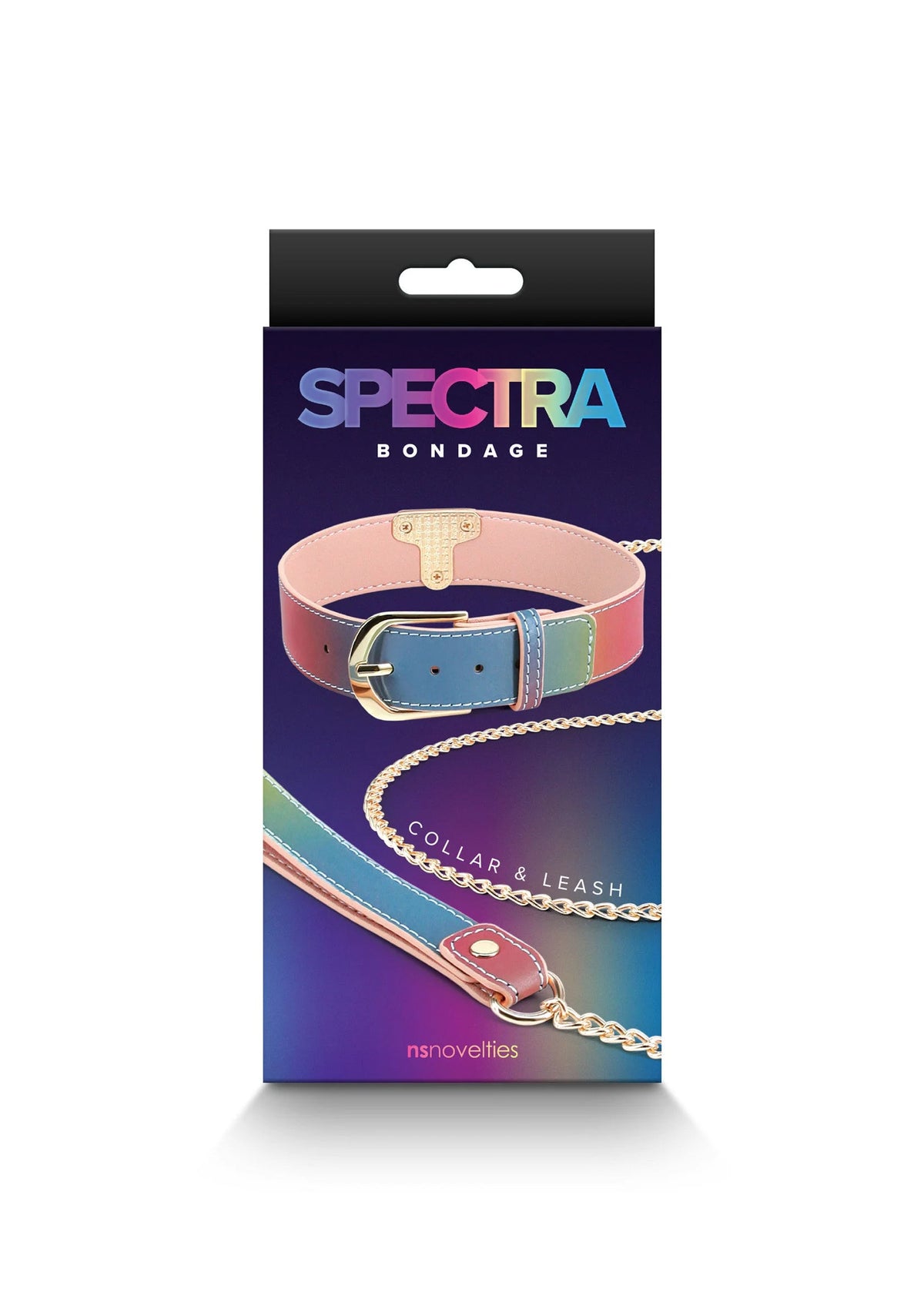 Bestel: Spectra Bondage Collar & Leash by NS Novelties - bij Happytoys: de erotische sex webshop | liever Happy dan Easy ⭐⭐⭐⭐⭐