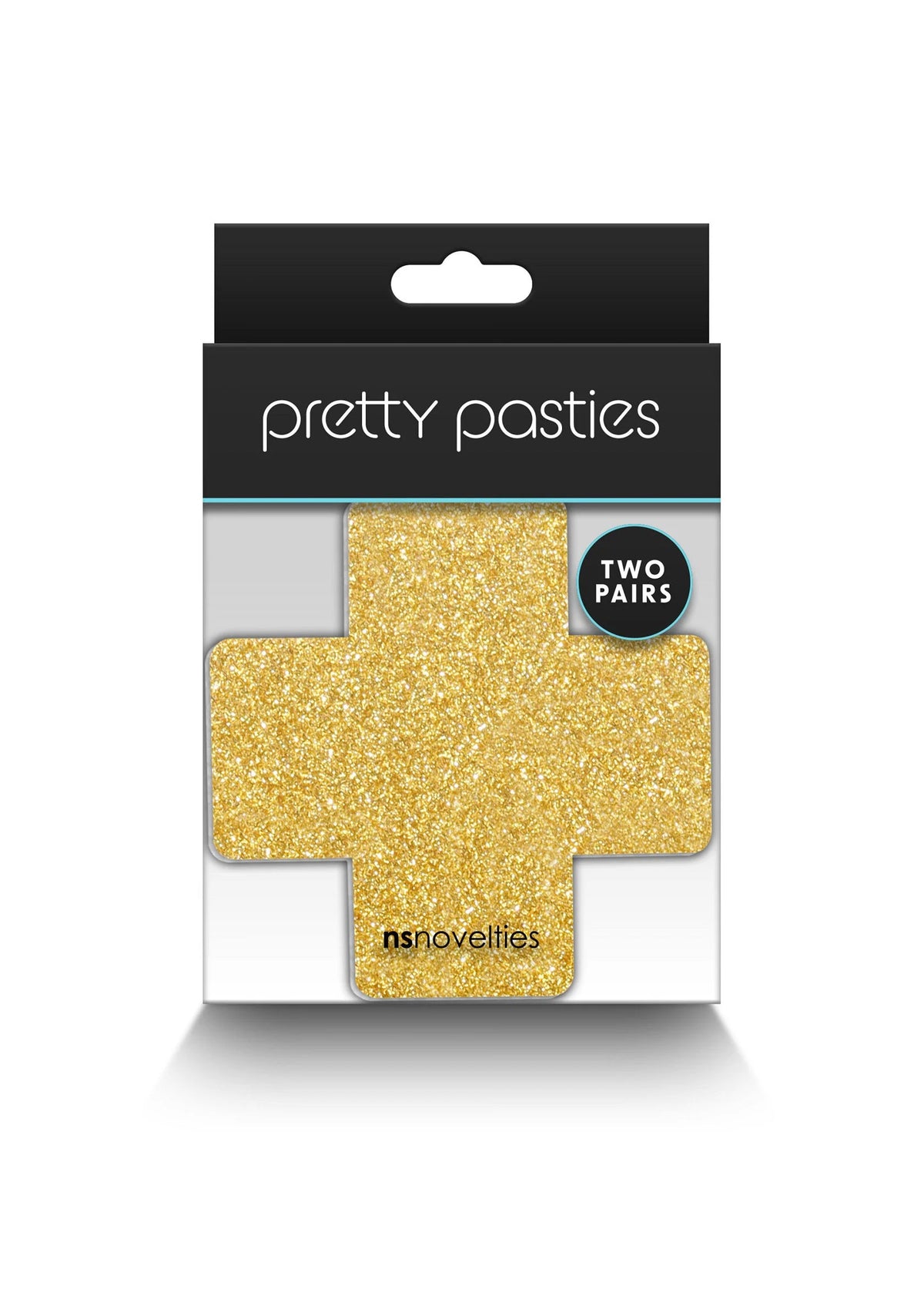Bestel: Pasties Glitter Cross 2 Pair by NS Novelties - bij Happytoys: de erotische sex webshop | liever Happy dan Easy ⭐⭐⭐⭐⭐