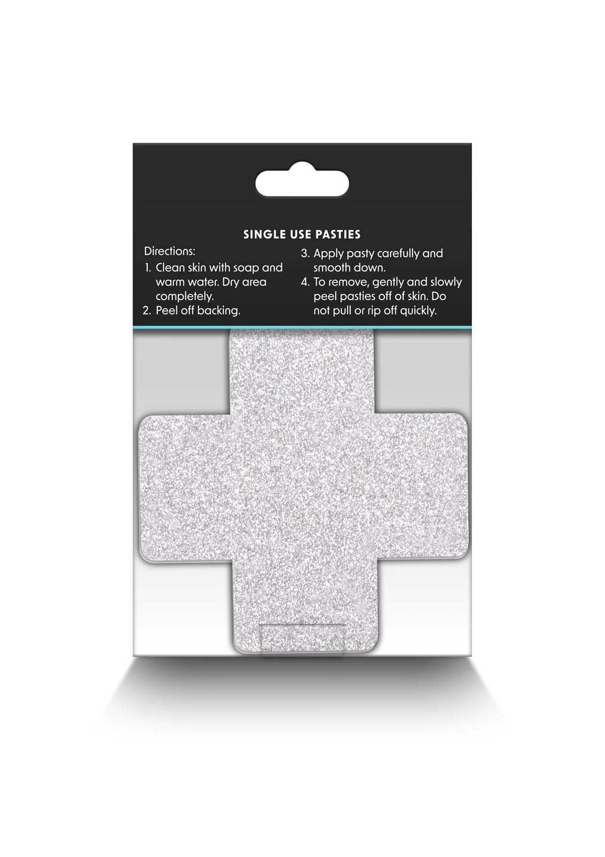 Bestel: Pasties Glitter Cross 2 Pair by NS Novelties - bij Happytoys: de erotische sex webshop | liever Happy dan Easy ⭐⭐⭐⭐⭐