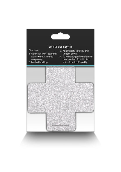 Bestel: Pasties Glitter Cross 2 Pair by NS Novelties - bij Happytoys: de erotische sex webshop | liever Happy dan Easy ⭐⭐⭐⭐⭐
