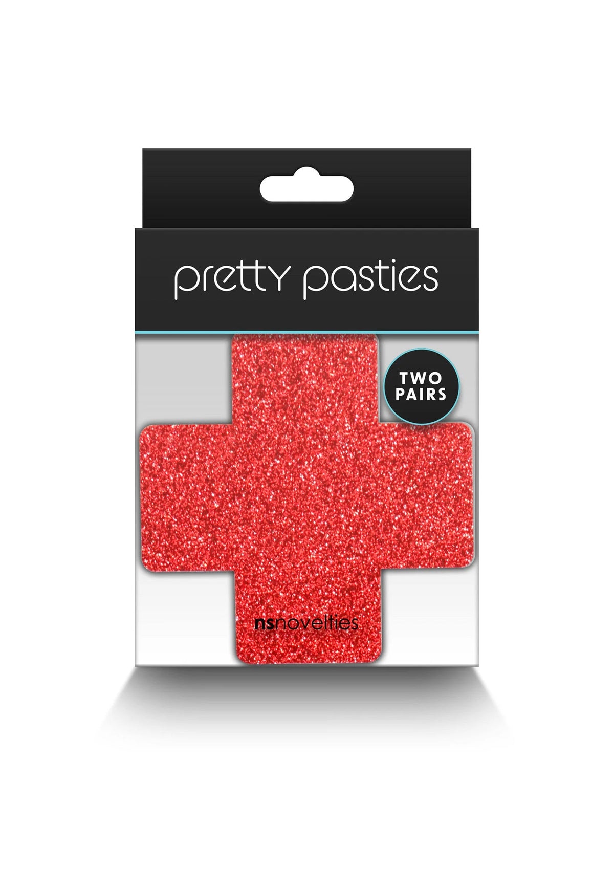 Bestel: Pasties Glitter Cross 2 Pair by NS Novelties - bij Happytoys: de erotische sex webshop | liever Happy dan Easy ⭐⭐⭐⭐⭐