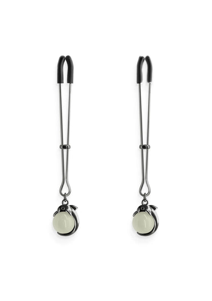 Bestel: Nipple Clamps G1 by NS Novelties - bij Happytoys: de erotische sex webshop | liever Happy dan Easy ⭐⭐⭐⭐⭐ - Glow in the dark - 19180 - GLOW
