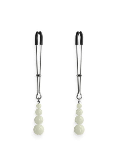 Bestel: Nipple Clamps G2 by NS Novelties Bound - bij Happytoys: de erotische sex webshop | liever Happy dan Easy ⭐⭐⭐⭐⭐ - Glow in the dark - 19181 - GLOW