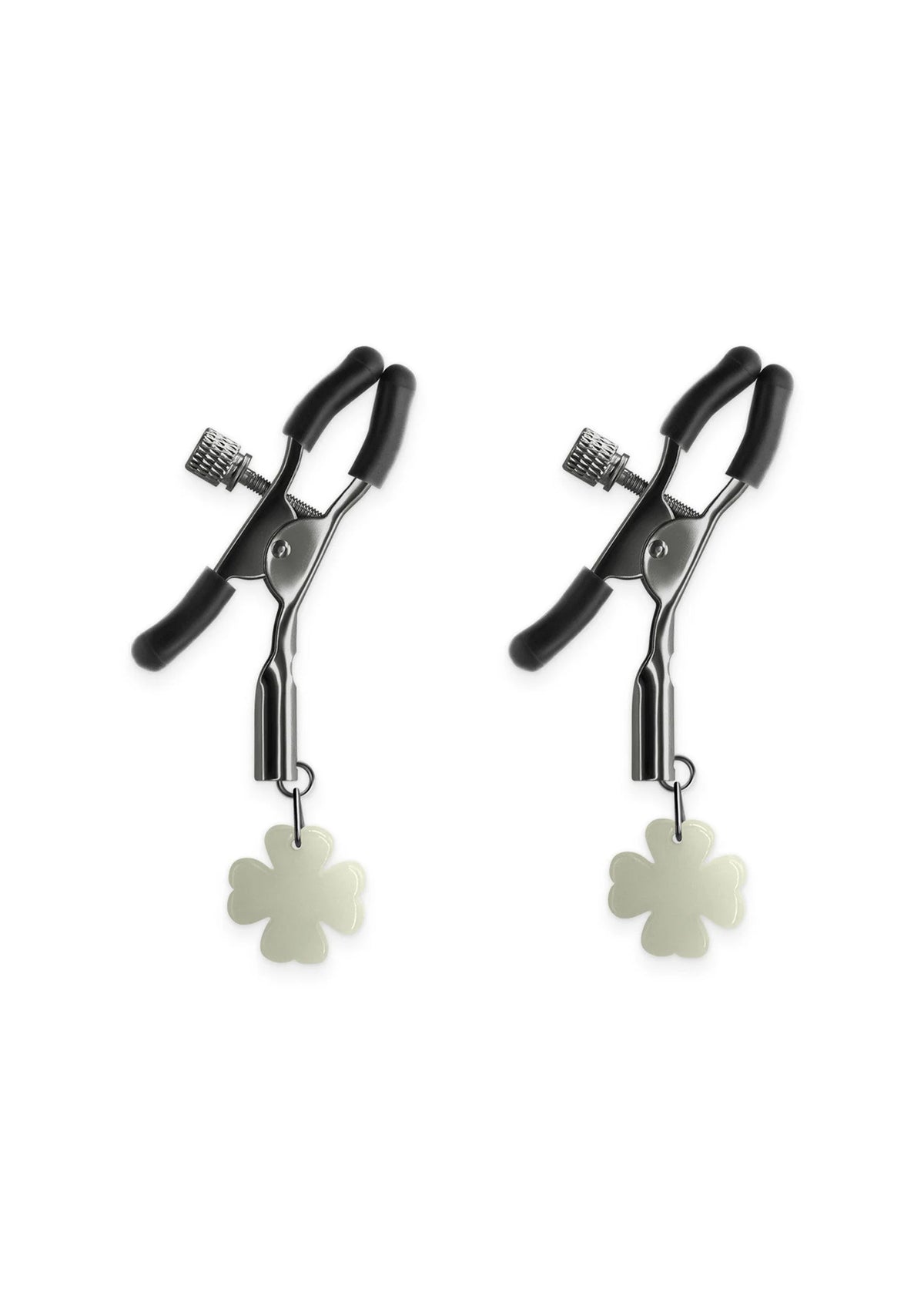 Bestel: Nipple Clamps G4 by NS Novelties - bij Happytoys: de erotische sex webshop | liever Happy dan Easy ⭐⭐⭐⭐⭐ - Glow in the dark - 19183 - GLOW
