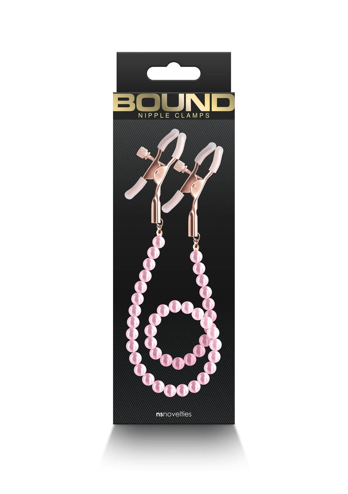 Bestel: Nipple Clamps DC1 by NS Novelties Bound - bij Happytoys: de erotische sex webshop | liever Happy dan Easy ⭐⭐⭐⭐⭐