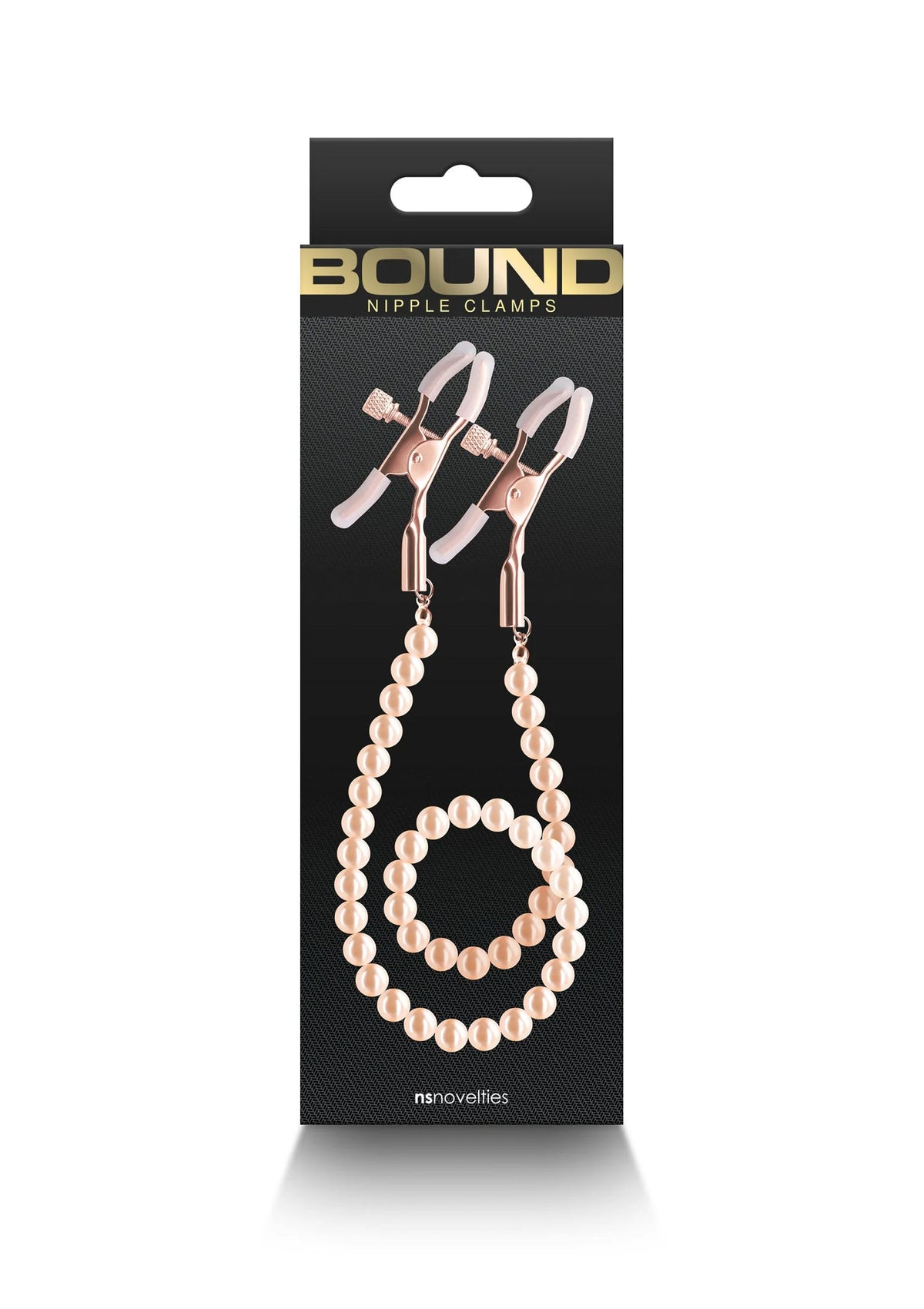 Bestel: Nipple Clamps DC1 by NS Novelties Bound - bij Happytoys: de erotische sex webshop | liever Happy dan Easy ⭐⭐⭐⭐⭐