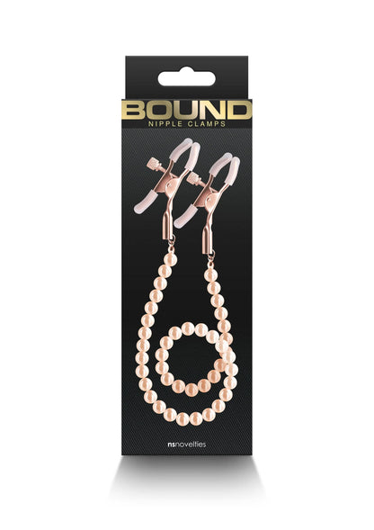 Bestel: Nipple Clamps DC1 by NS Novelties Bound - bij Happytoys: de erotische sex webshop | liever Happy dan Easy ⭐⭐⭐⭐⭐
