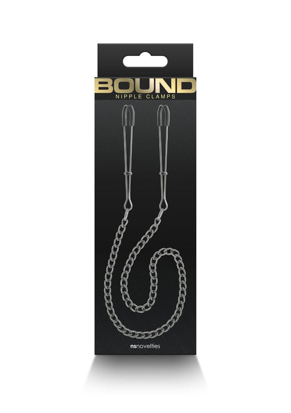Bestel: Nipple Clamps DC3 by NS Novelties Bound - bij Happytoys: de erotische sex webshop | liever Happy dan Easy ⭐⭐⭐⭐⭐