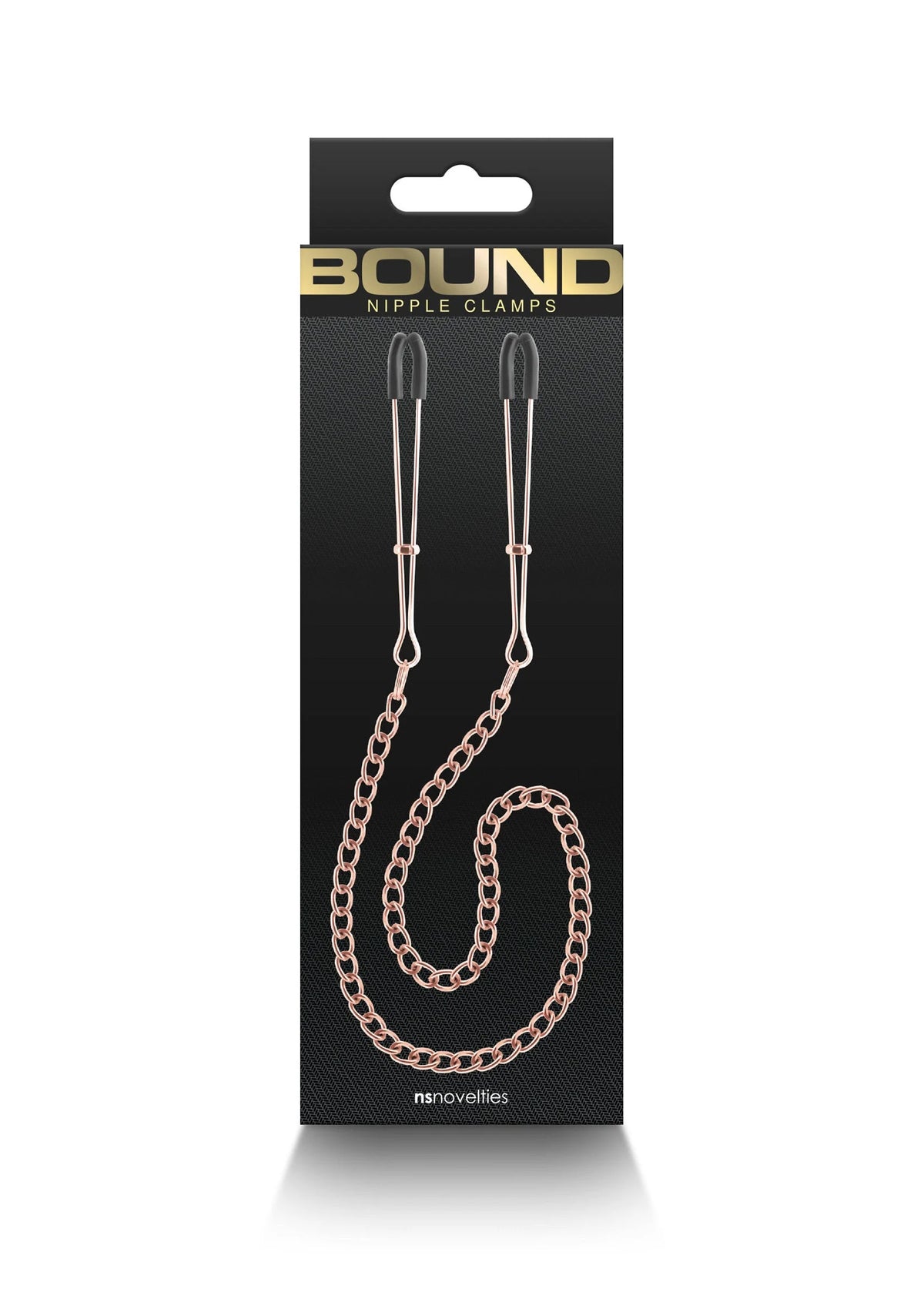 Bestel: Nipple Clamps DC3 by NS Novelties Bound - bij Happytoys: de erotische sex webshop | liever Happy dan Easy ⭐⭐⭐⭐⭐