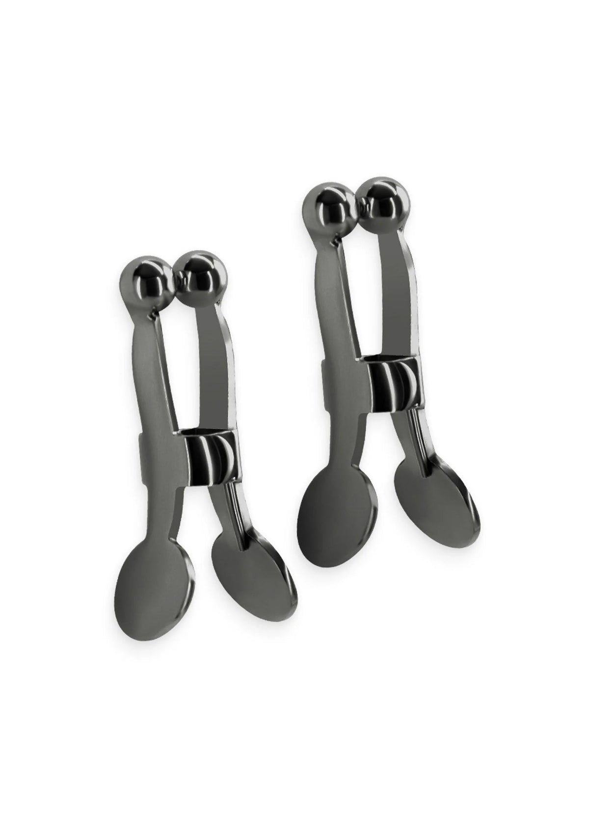 Bestel: Nipple Clamps C1 by NS Novelties Bound - bij Happytoys: de erotische sex webshop | liever Happy dan Easy ⭐⭐⭐⭐⭐ - Zwart - 19193 - BLACK