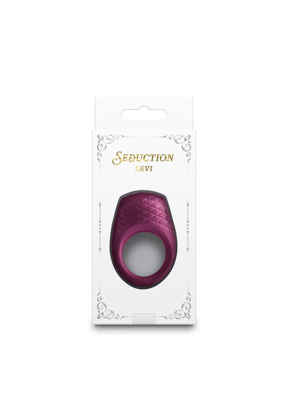 Bestel: Seduction Levi vibrating cock ring by NS Novelties - bij Happytoys: de erotische sex webshop | liever Happy dan Easy ⭐⭐⭐⭐⭐