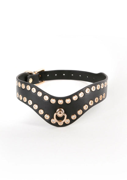 Bestel: Kali Collar by NS Novelties Fetish Fashion - bij Happytoys: de erotische sex webshop | liever Happy dan Easy ⭐⭐⭐⭐⭐ - Default Title - 19233 - BLACK
