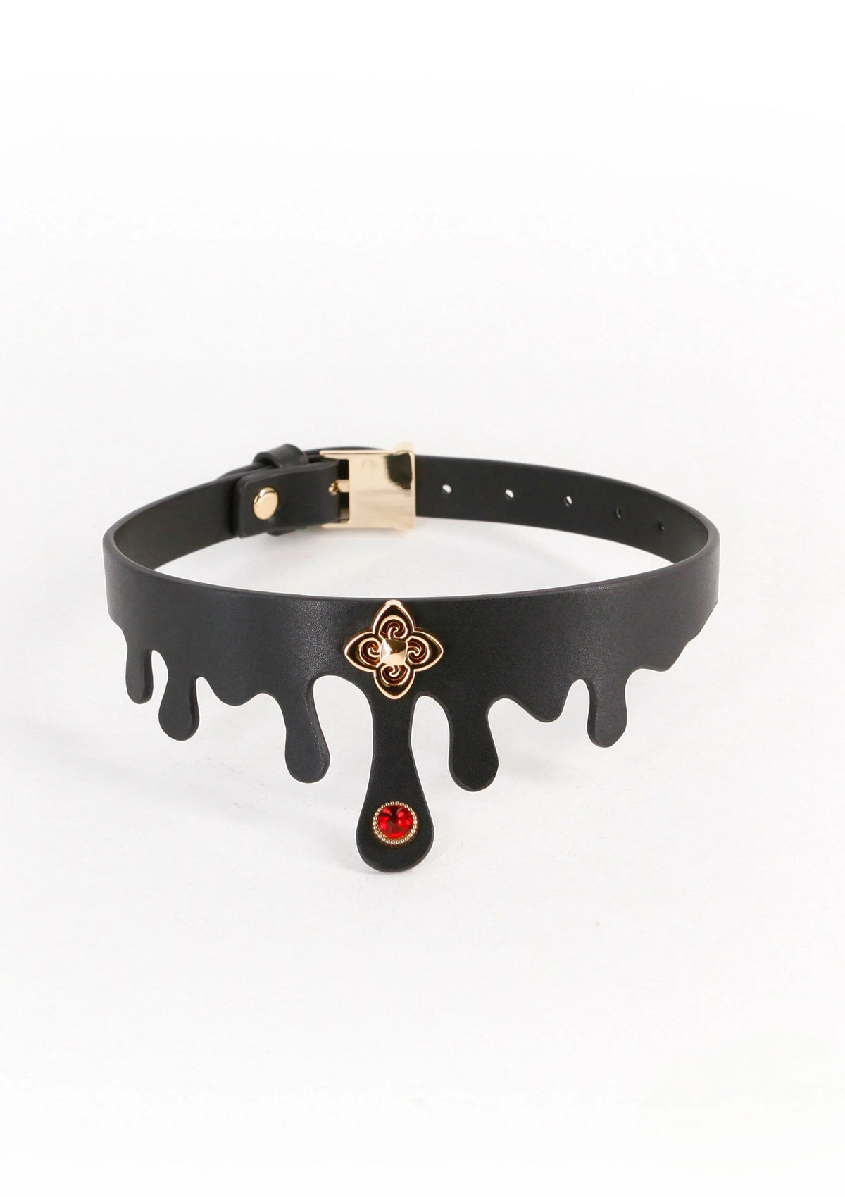 Bestel: Elvira Collar by NS Novelties - bij Happytoys: de erotische sex webshop | liever Happy dan Easy ⭐⭐⭐⭐⭐ - Default Title - 19234 - BLACK