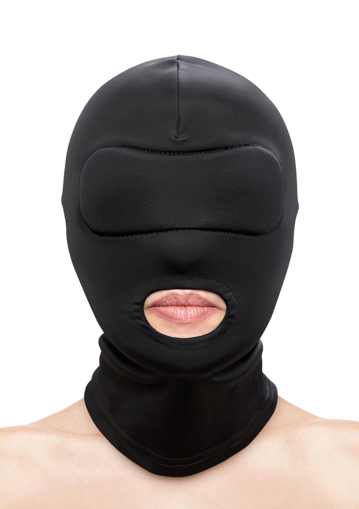 Bestel: Mouth Hood by NS Novelties - bij Happytoys: de erotische sex webshop | liever Happy dan Easy ⭐⭐⭐⭐⭐ - Zwart - 19242 - BLACK