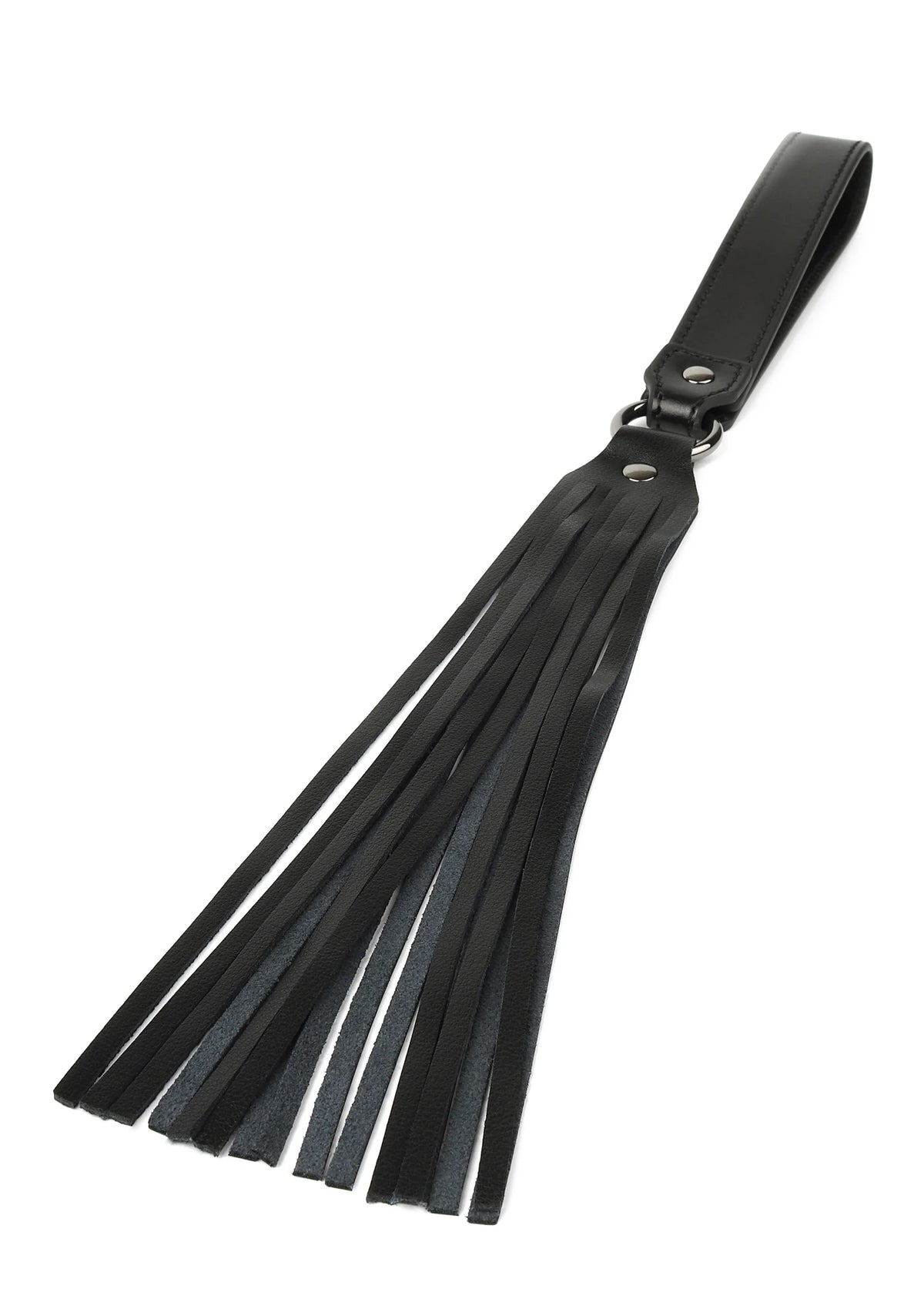 Bestel: Masters Real Leather Flogger Zweepje by Hidden Desire - bij Happytoys: de erotische sex webshop | liever Happy dan Easy ⭐⭐⭐⭐⭐