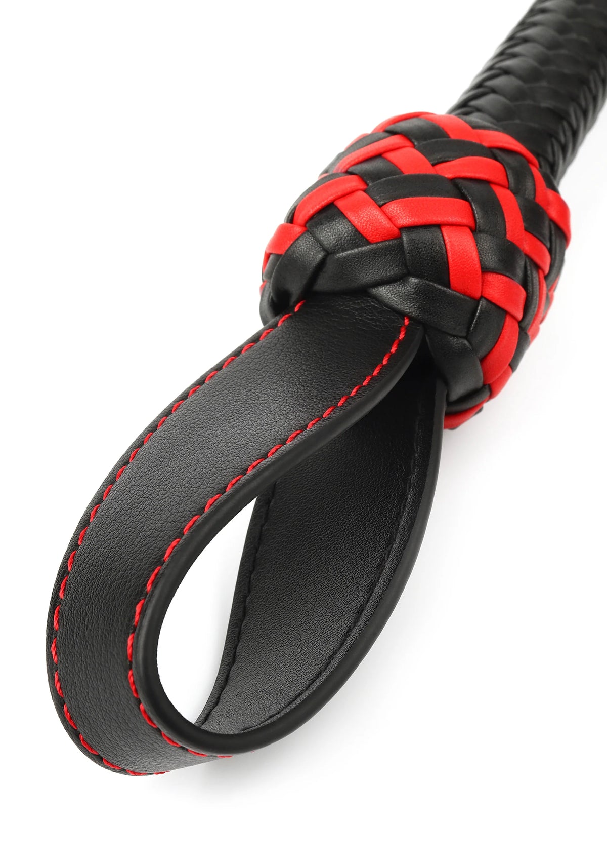 Bestel: Masters Real Leather Roses Whip by Hidden Desire - bij Happytoys: de erotische sex webshop | liever Happy dan Easy ⭐⭐⭐⭐⭐
