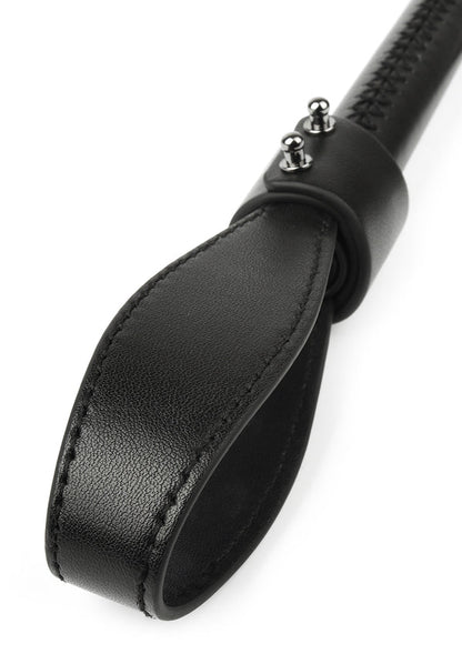 Bestel: Genuine Leather Chain Whip by Hidden Desire Master - bij Happytoys: de erotische sex webshop | liever Happy dan Easy ⭐⭐⭐⭐⭐ - Default Title - 20009 - BLACK