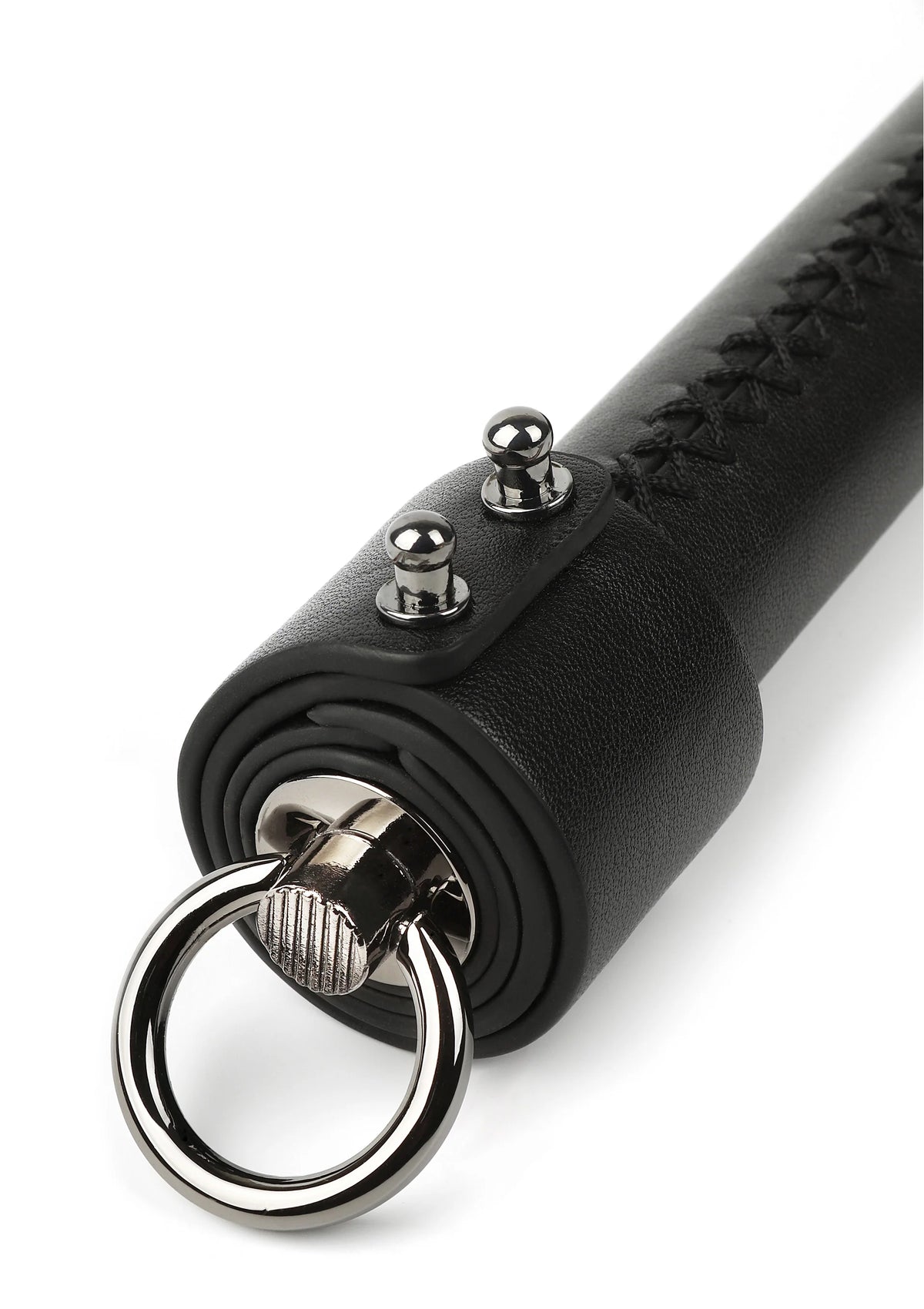 Bestel: Genuine Leather Whip 55cm by Hidden Desire - bij Happytoys: de erotische sex webshop | liever Happy dan Easy ⭐⭐⭐⭐⭐
