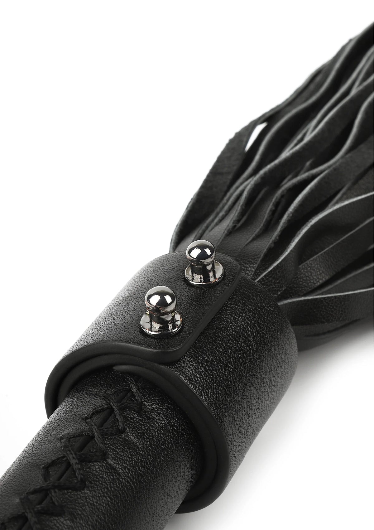 Bestel: Genuine Leather Whip 55cm by Hidden Desire - bij Happytoys: de erotische sex webshop | liever Happy dan Easy ⭐⭐⭐⭐⭐