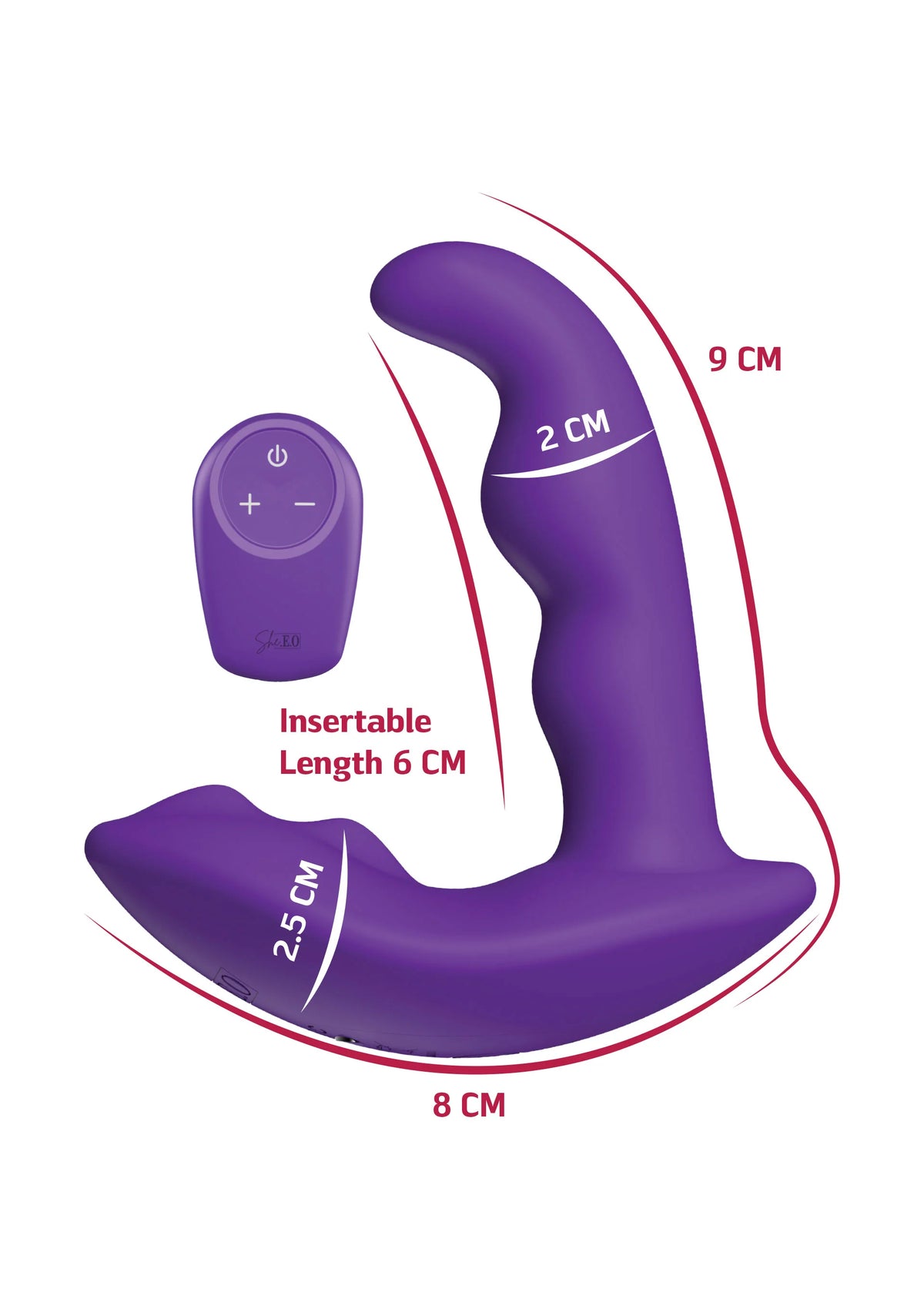 Bestel: Anal Stimulator Vibrator by She.E.O. - bij Happytoys: de erotische sex webshop | liever Happy dan Easy ⭐⭐⭐⭐⭐