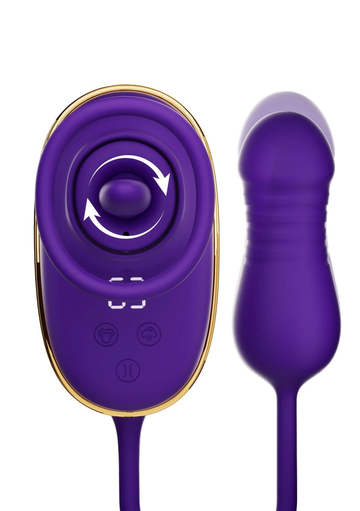 Bestel: Licking Clitoral Pump & Anal Stimulator by She.E.O. - bij Happytoys: de erotische sex webshop | liever Happy dan Easy ⭐⭐⭐⭐⭐