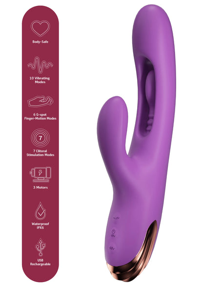 Bestel: G - Spot Finger - Motion Rabbit by She.E.O. - bij Happytoys: de erotische sex webshop | liever Happy dan Easy ⭐⭐⭐⭐⭐