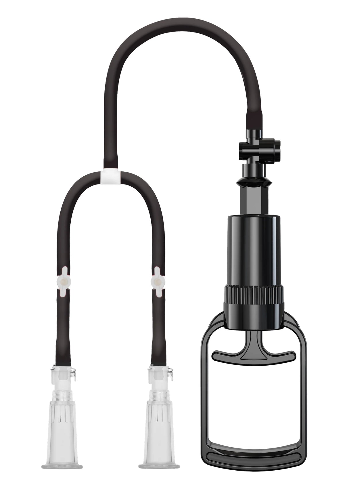 Bestel: Vacuum Nipple Pleasure Pump S/M by She.E.O. - bij Happytoys: de erotische sex webshop | liever Happy dan Easy ⭐⭐⭐⭐⭐ - Default Title - 20252 - BLACK