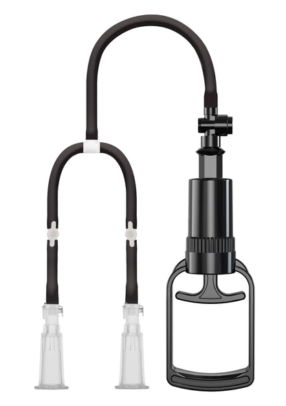 Bestel: Vacuum Nipple Pleasure Pump S/M by She.E.O. - bij Happytoys: de erotische sex webshop | liever Happy dan Easy ⭐⭐⭐⭐⭐ - Default Title - 20252 - BLACK