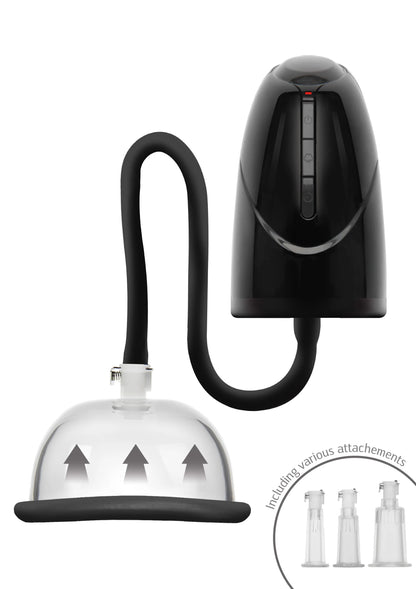 Bestel: Vacuum Vagina & Clitoral Automatic Pump by She.E.O. - bij Happytoys: de erotische sex webshop | liever Happy dan Easy ⭐⭐⭐⭐⭐ - Default Title - 20257 - BLACK