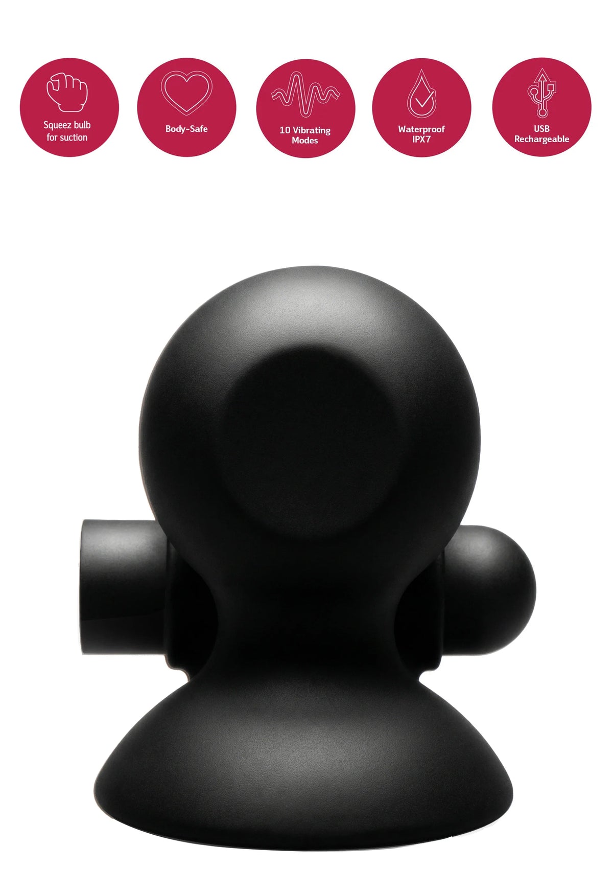 Bestel: Vibrating Nipple Suckers by She.E.O. - bij Happytoys: de erotische sex webshop | liever Happy dan Easy ⭐⭐⭐⭐⭐