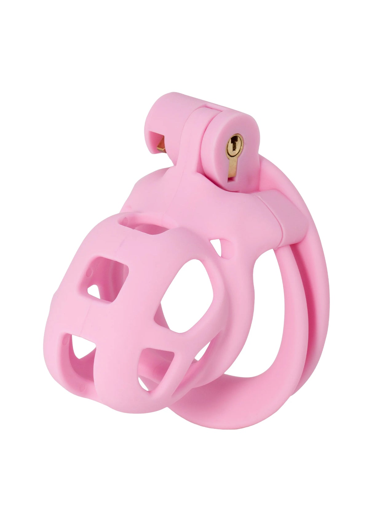 Bestel: Penis Prison Cock Cage X - Short by Hidden Desire - bij Happytoys: de erotische sex webshop | liever Happy dan Easy ⭐⭐⭐⭐⭐ - Roze - 20350 - PINK