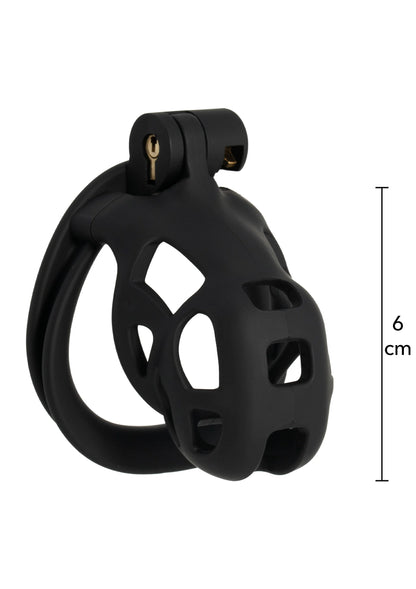 Bestel: Penis Prison Cock Cage Short by Hidden Desire - bij Happytoys: de erotische sex webshop | liever Happy dan Easy ⭐⭐⭐⭐⭐