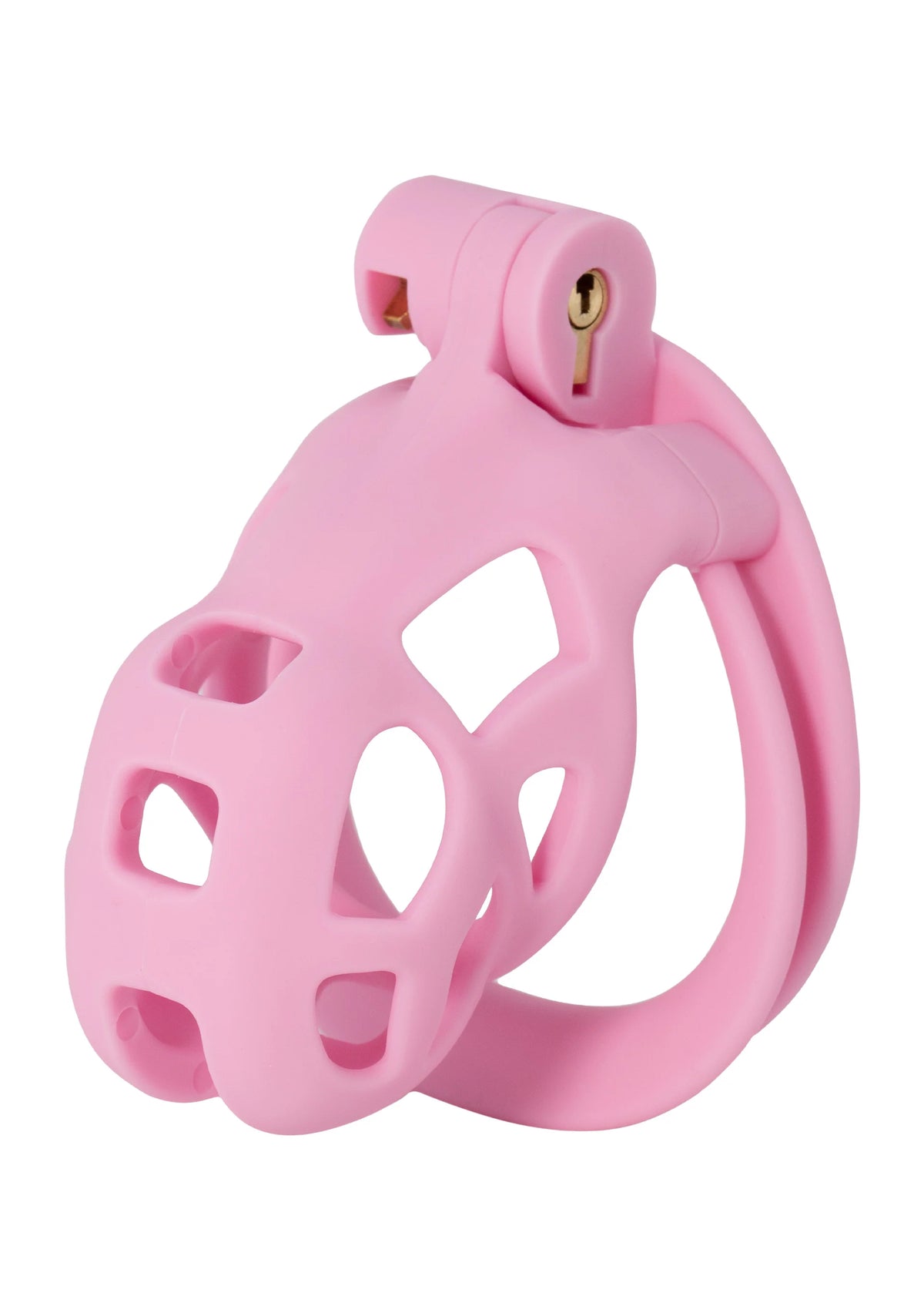 Bestel: Penis Prison Cock Cage Short by Hidden Desire - bij Happytoys: de erotische sex webshop | liever Happy dan Easy ⭐⭐⭐⭐⭐ - Roze - 20351 - PINK