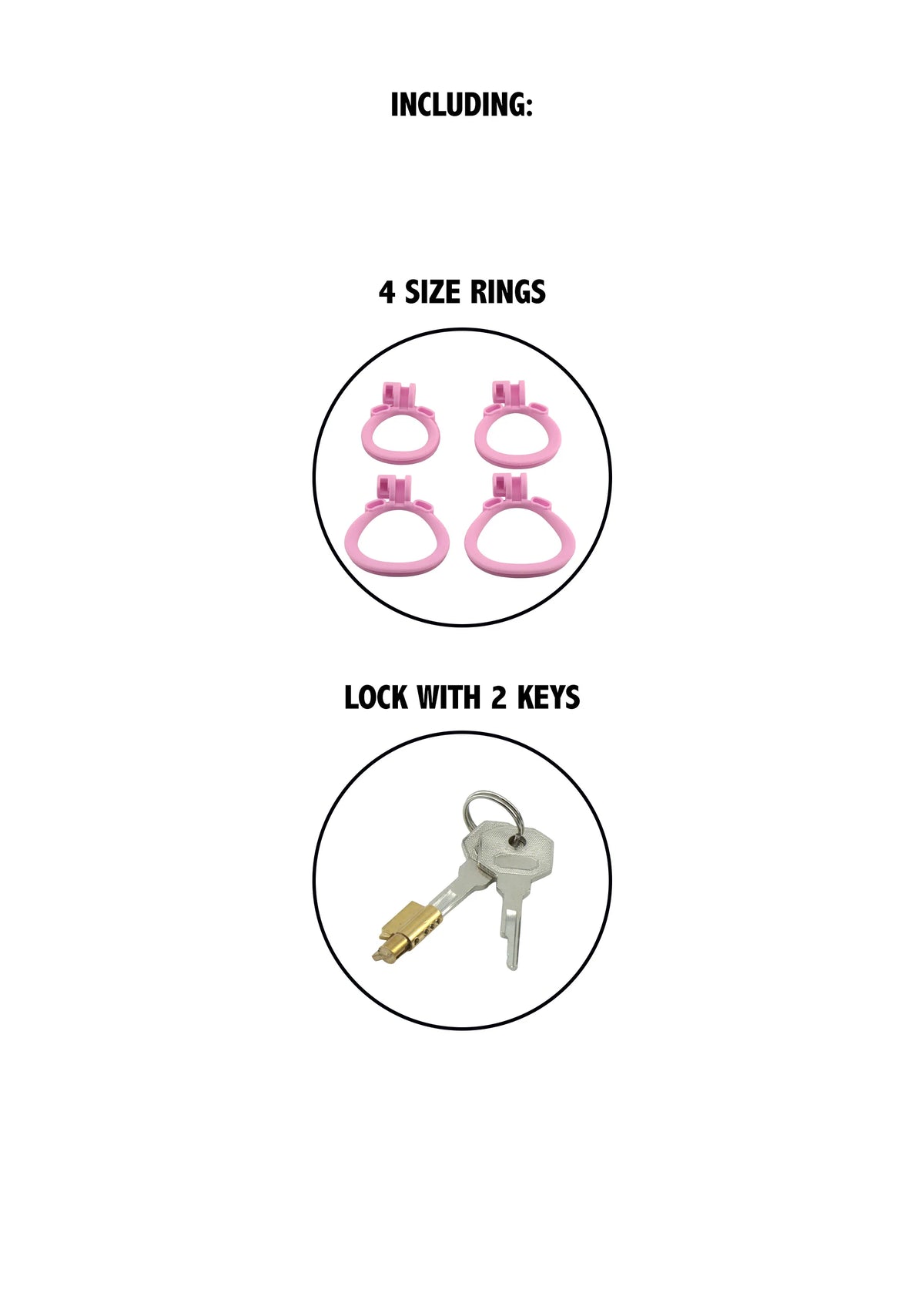 Bestel: Penis Prison Cock Cage Short by Hidden Desire - bij Happytoys: de erotische sex webshop | liever Happy dan Easy ⭐⭐⭐⭐⭐