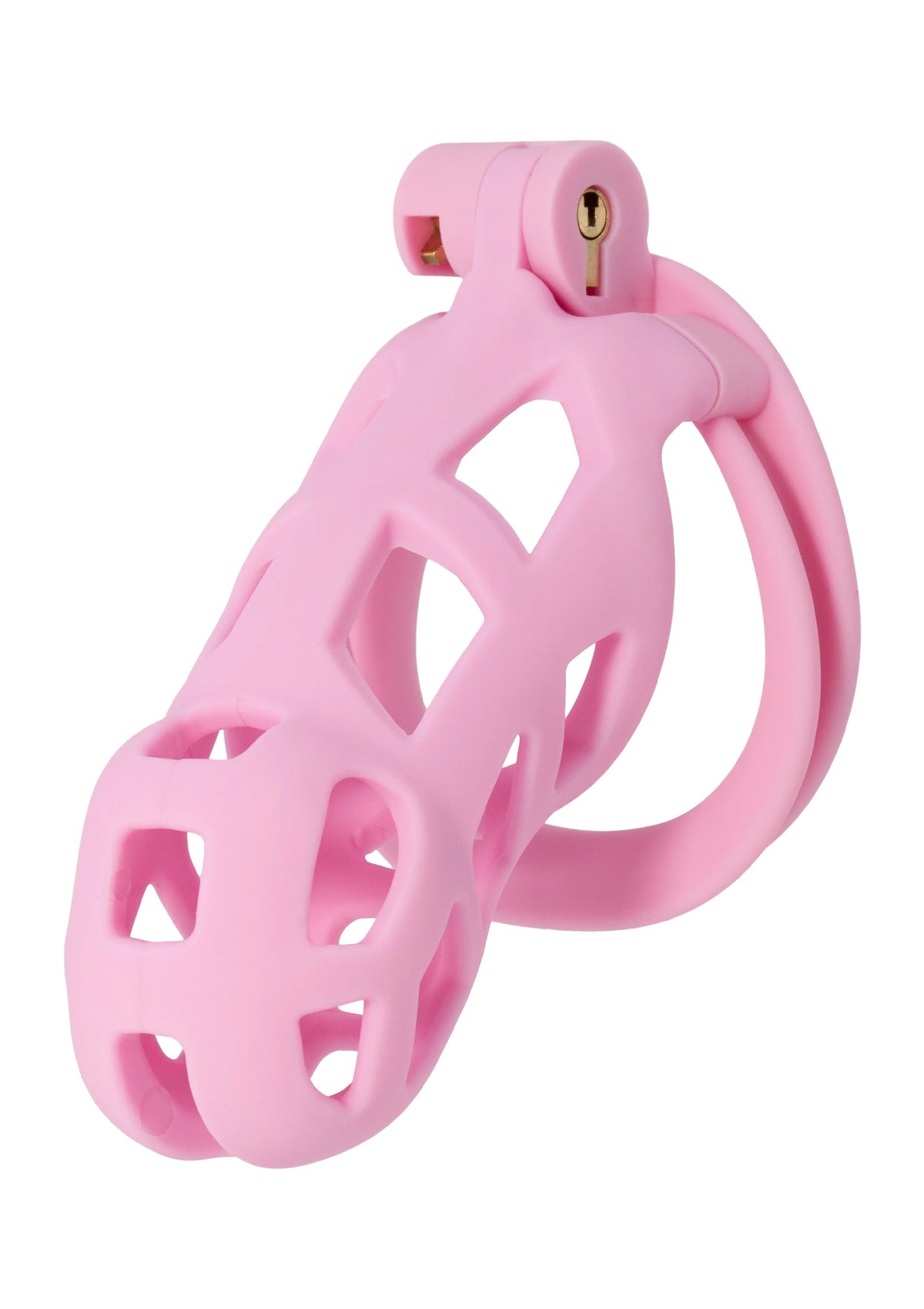 Bestel: Penis Prison Cock Cage Long by Hidden Desire - bij Happytoys: de erotische sex webshop | liever Happy dan Easy ⭐⭐⭐⭐⭐ - Roze - 20353 - PINK